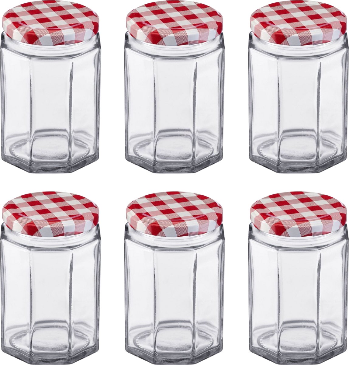 WESTMARK - 6 bokalen hoekvormig - 288ml