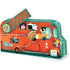 DJECO Puzzel silhouette - Brandweertruck 16st.