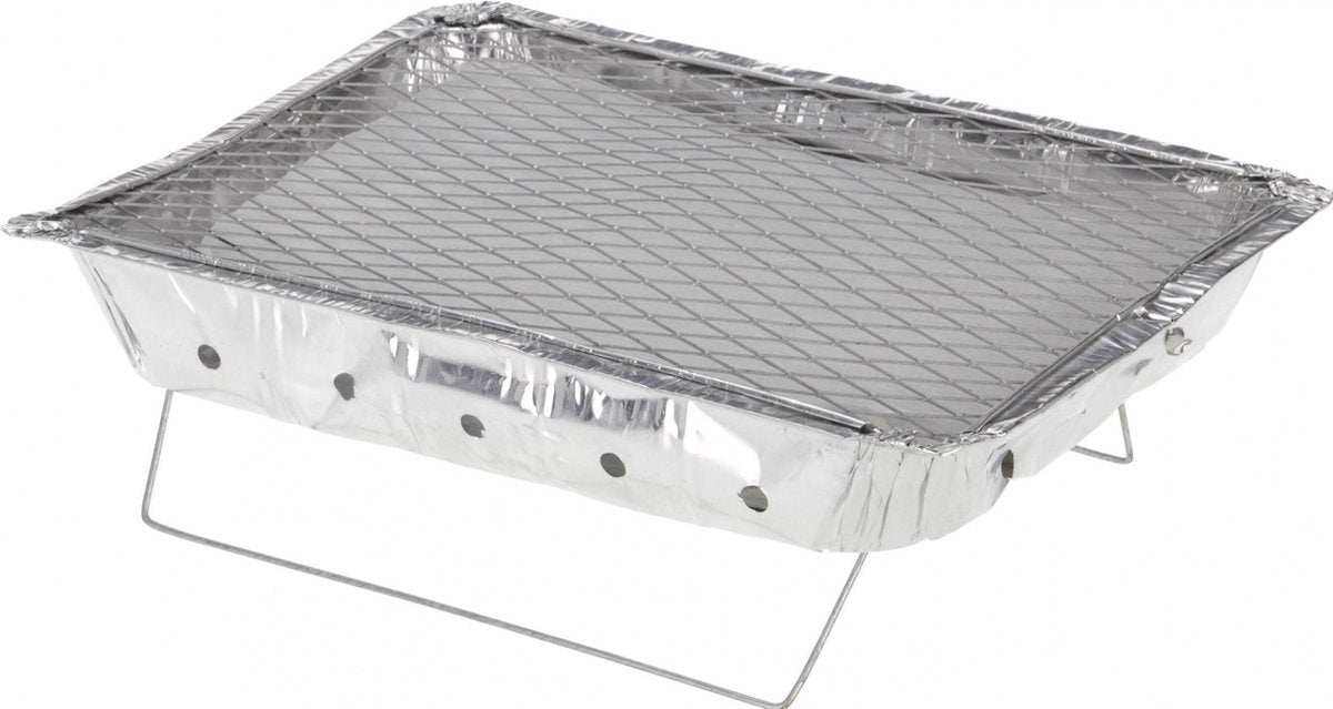 BBQ instant grill met kolen