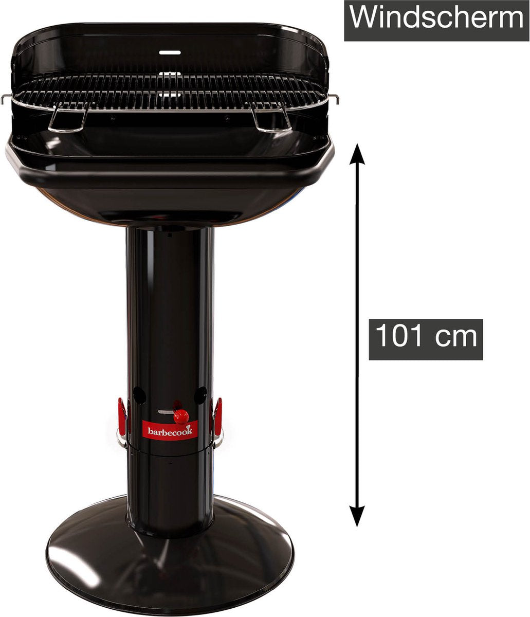 Barbecook LOEWY 55 houtskool barbecue - zwart email - 55x33x101cm 2234555000 TU