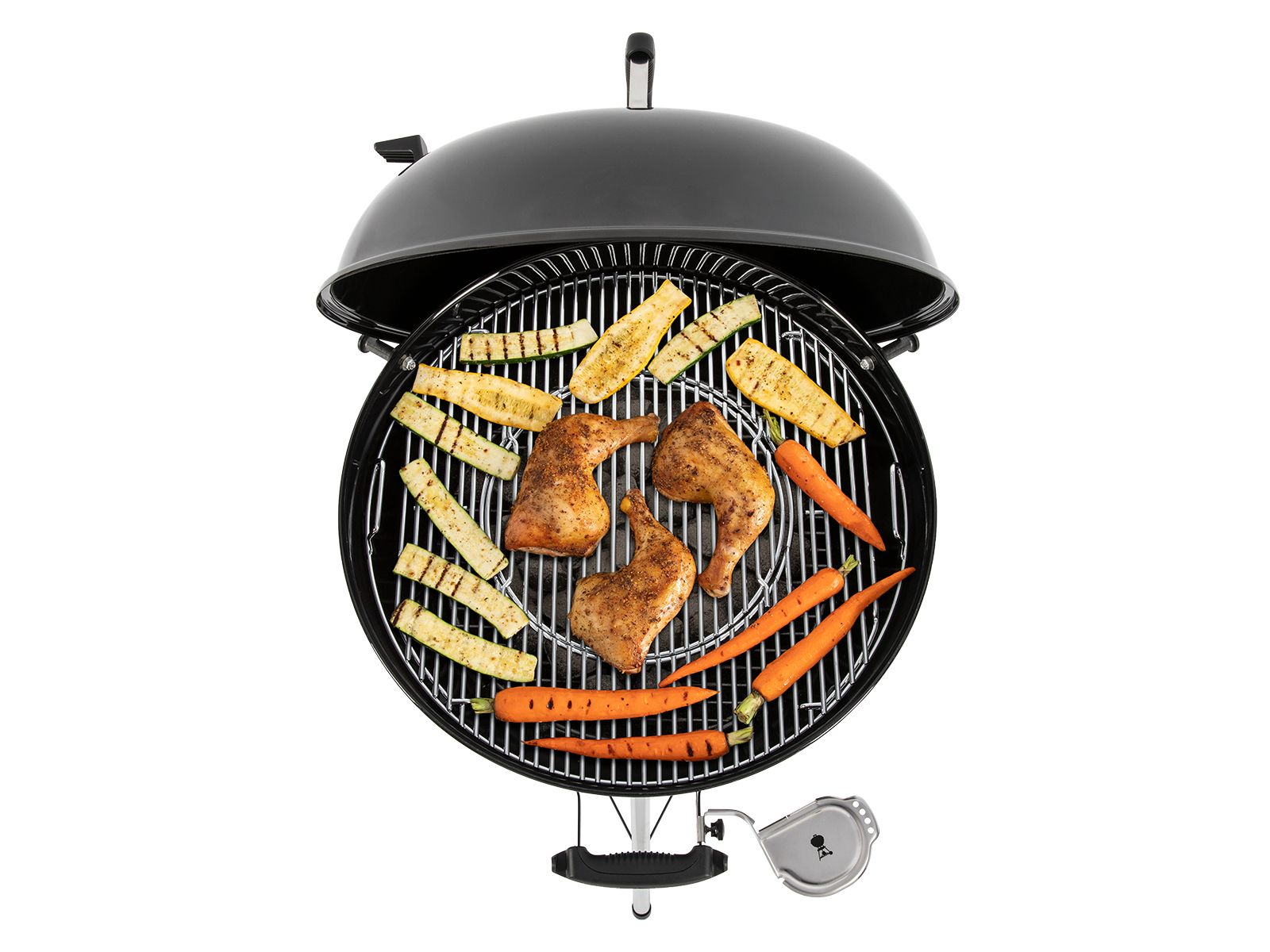 WEBER BBQ Master Touch GBS SE E 5755 - zwart houtskool bbq  57cm