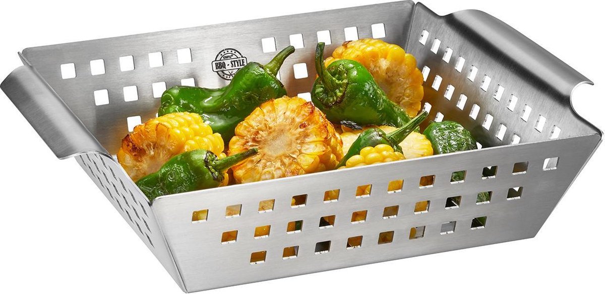 GEFU BBQ mand - small barbecueschaal 25x21cm