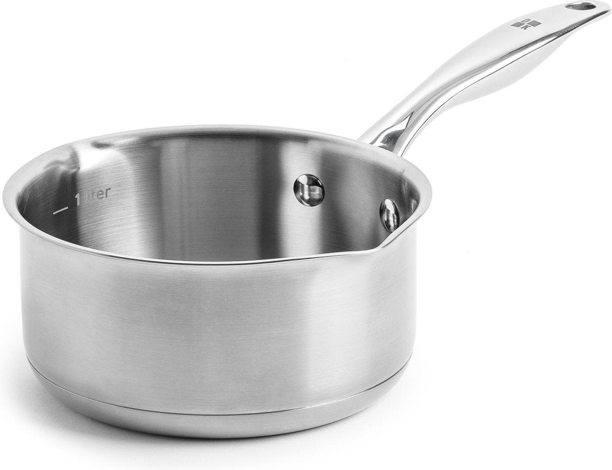 DAGELIJKSE KOST - Steelpan 16cm 1.5L geschikt voor alle vuren