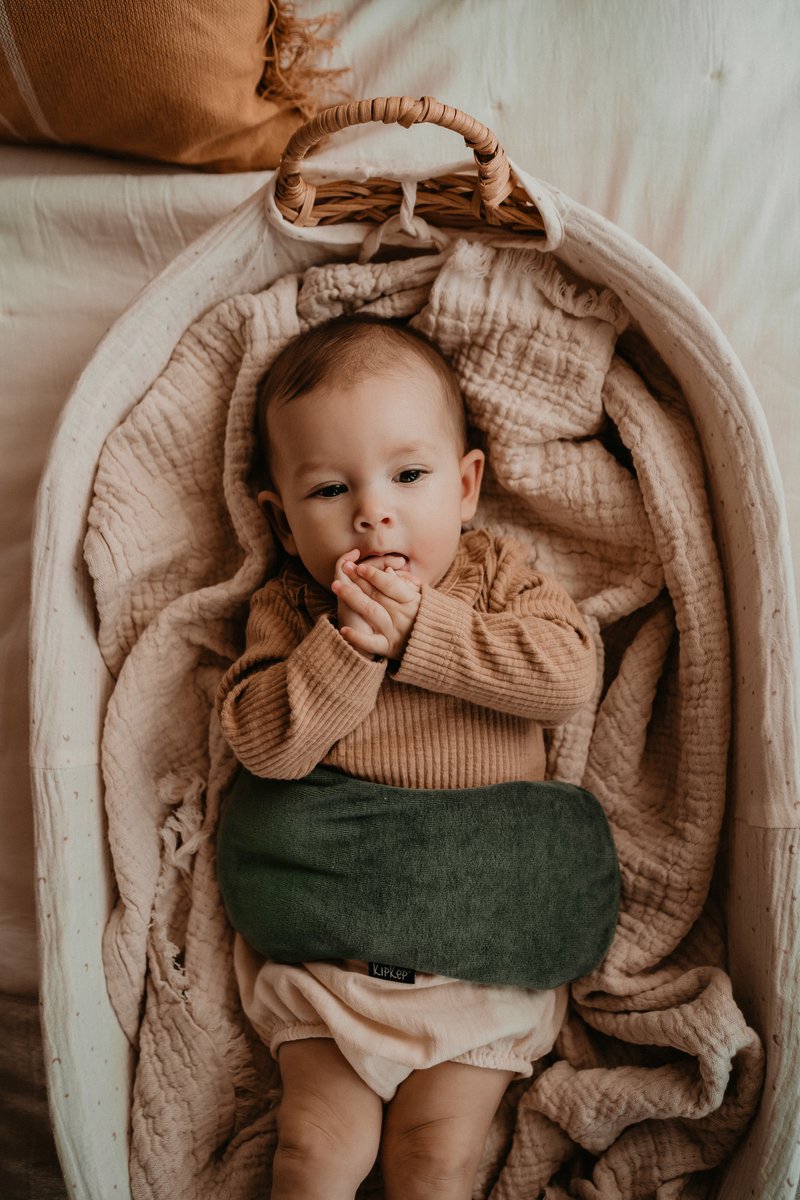 KipKep WOLLER warmtekussen - calming green