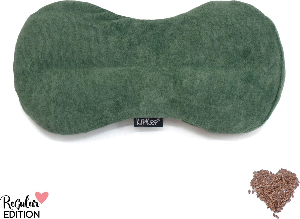 KipKep WOLLER warmtekussen - calming green