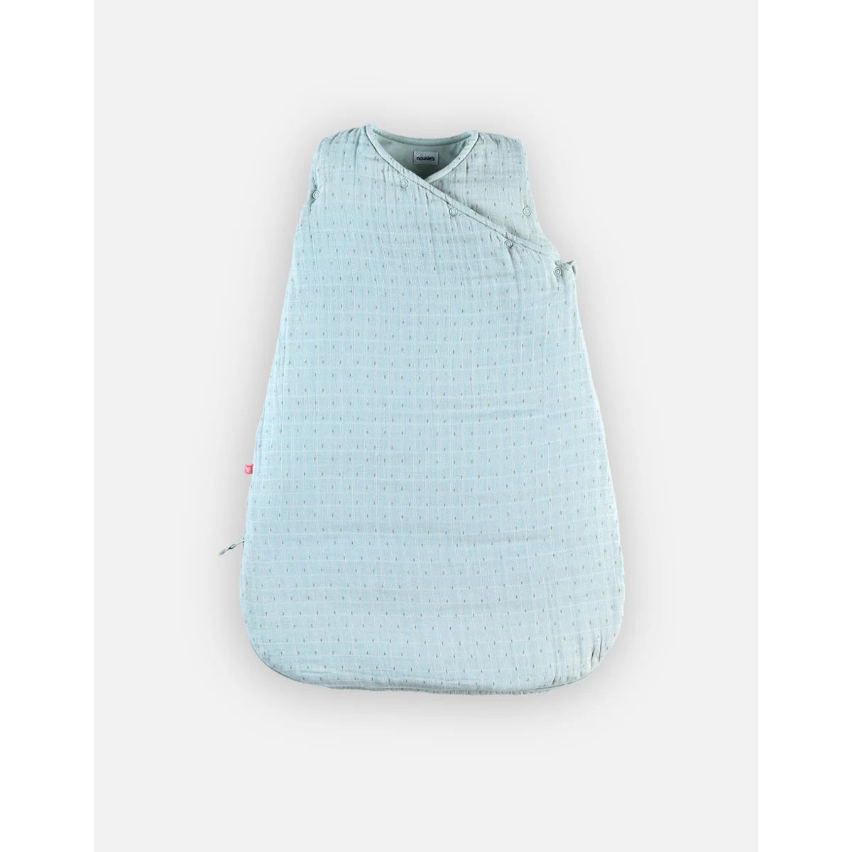 NOUKIES Slaapzak 50cm gewatteerd - salie groen