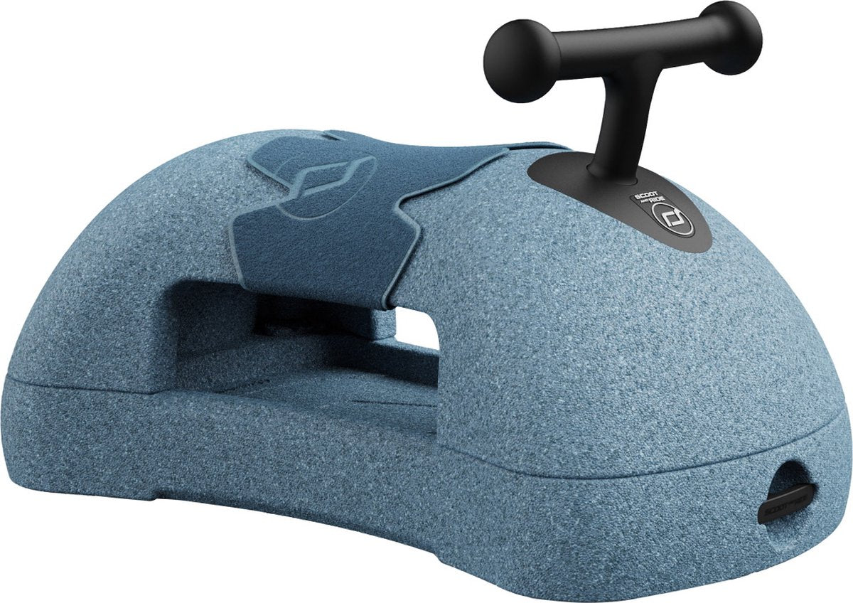 SCOOT & RIDE First loopwagen - steel vanaf 6 maanden - handige opbergruimte