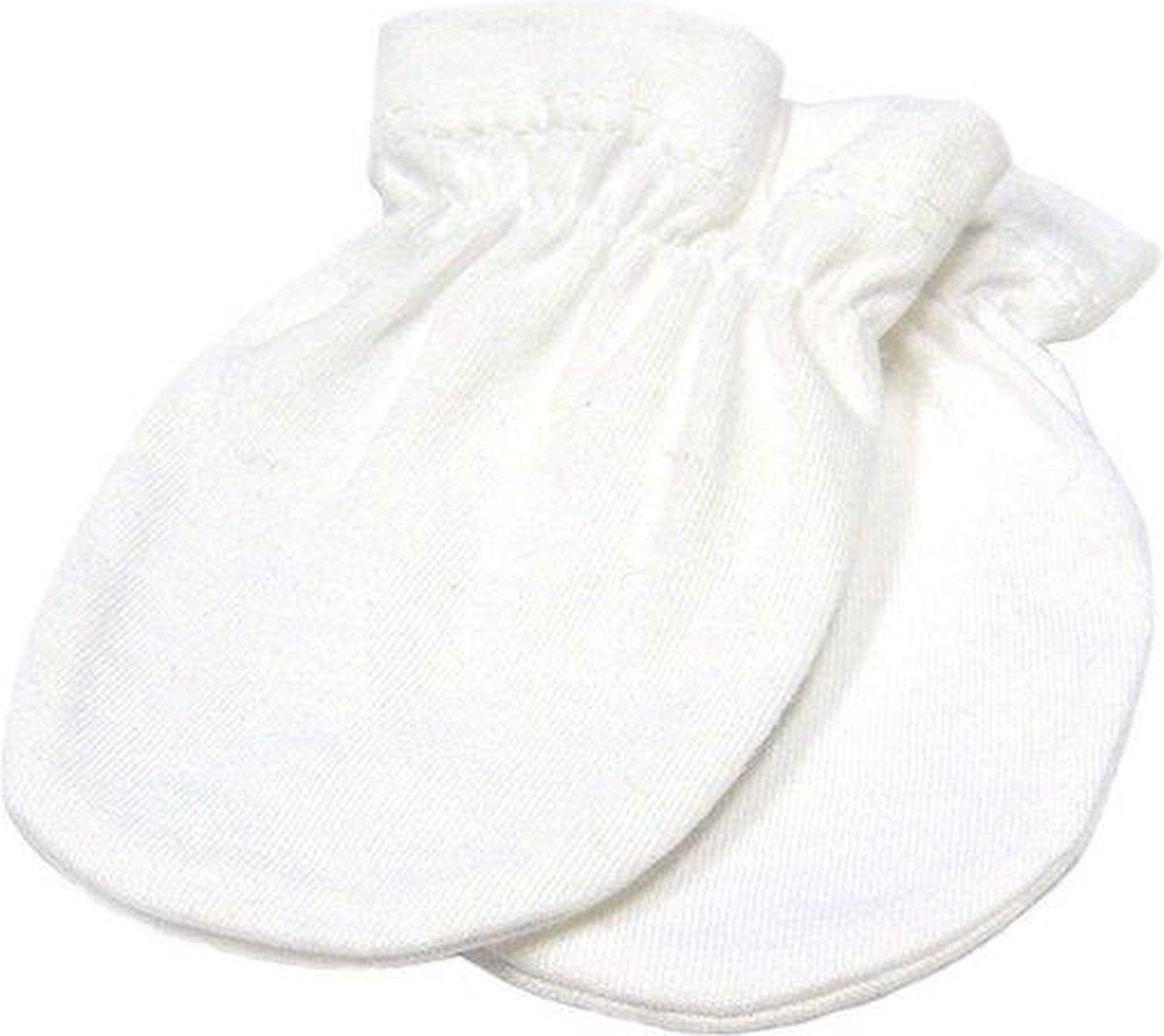 BABY BEST Krabwantjes - wit - 1 paar