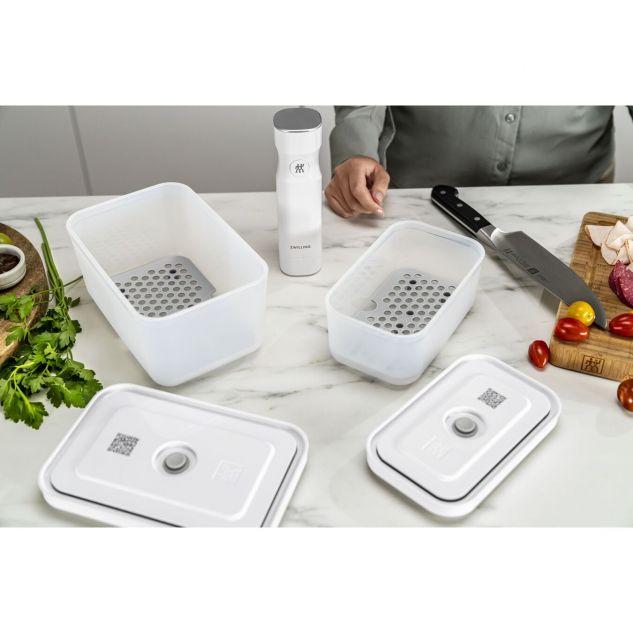 ZWILLING Fresh & Save - 2 inlegroosters voor vacuum bewaardoos kunststof