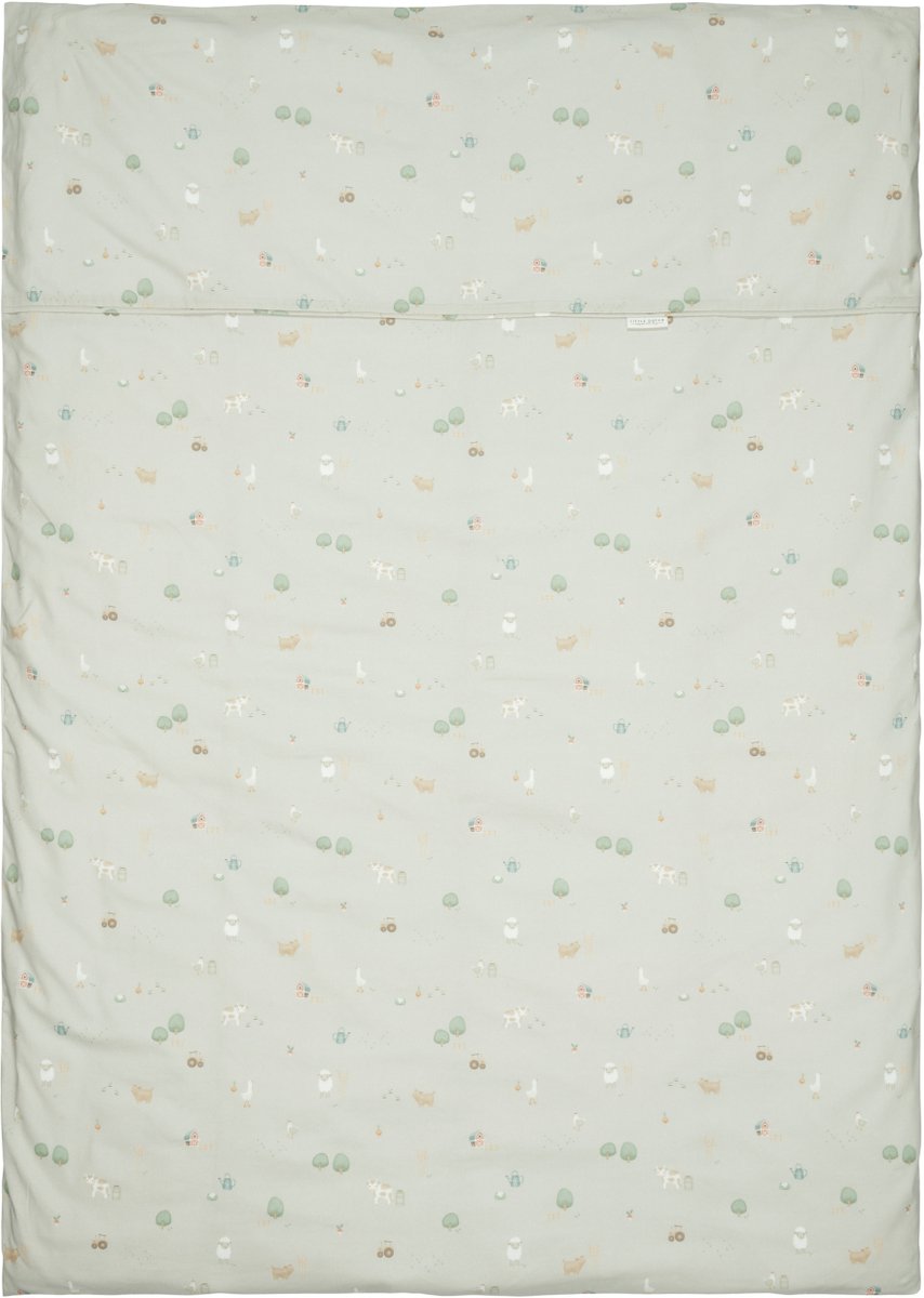 LITTLE DUTCH Dekbedovertrek - 100x140cm- Little farm