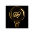 MESSAGE IN THE BULB - Love - G125 E27 2W 2200k - amber