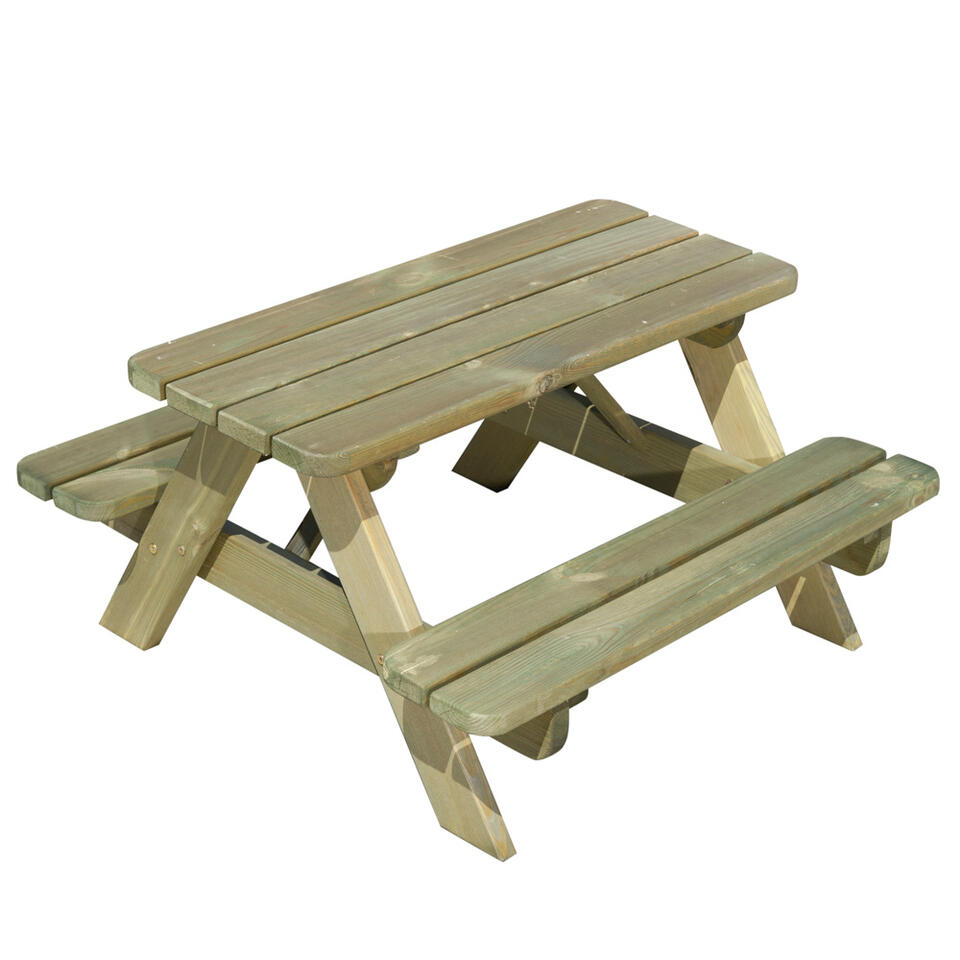 GOOFY Picknicktafel kids - 90x90cm - grenenhout impreg. FSC