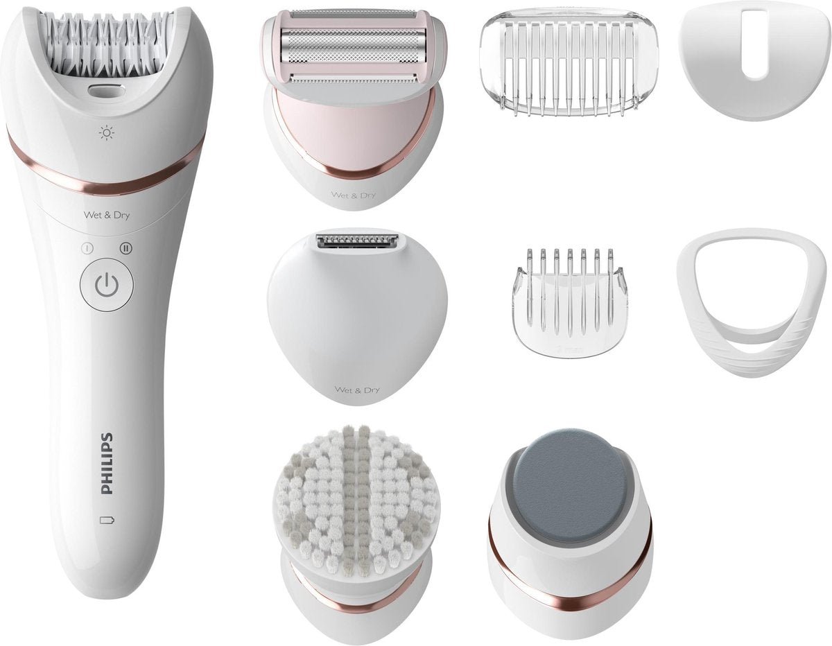PHILIPS Ladyshave satinelle advanced 8 access. - wit / roze