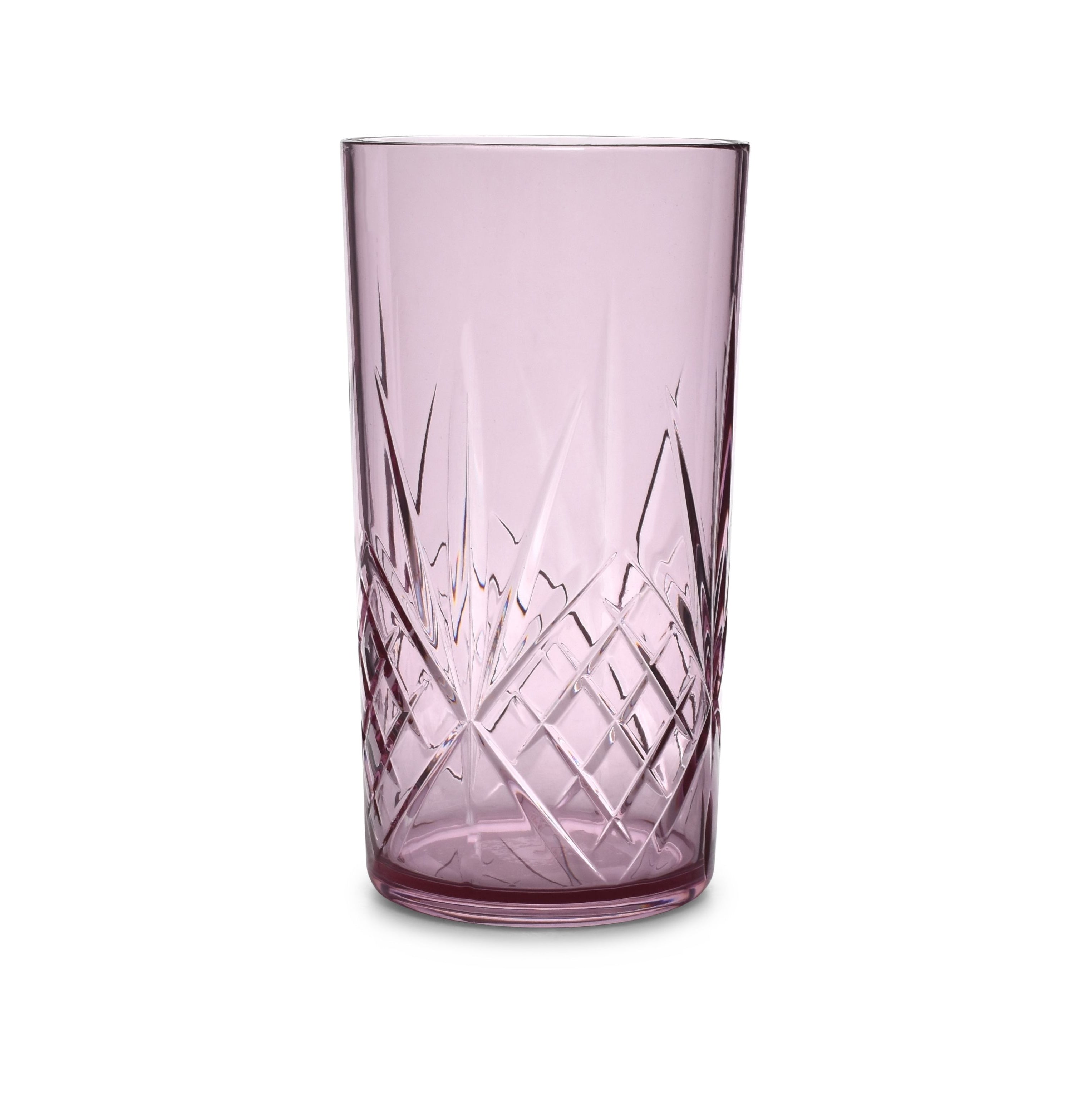 S&P Costa - 4 glazen 650ml - roze acryl