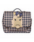 JEUNE PREMIER Schooltas It bag midi - houndstooth horse