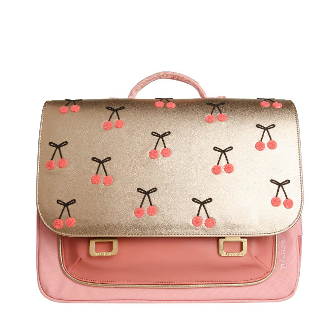 JEUNE PREMIER It bag schooltas midi -  Cherry Pompon