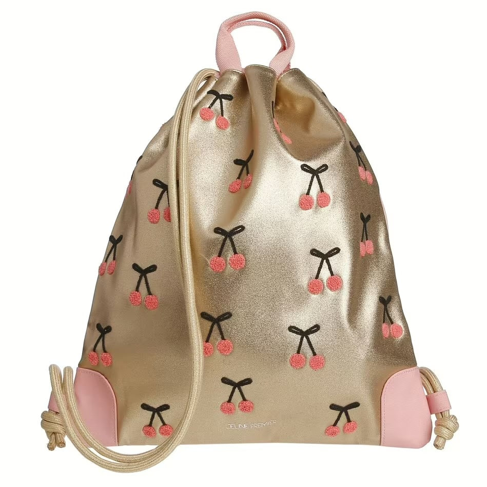 JEUNE PREMIER City bag rugzak - Cherry Pompon cherry pompon
