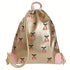 JEUNE PREMIER City bag rugzak - Cherry Pompon cherry pompon