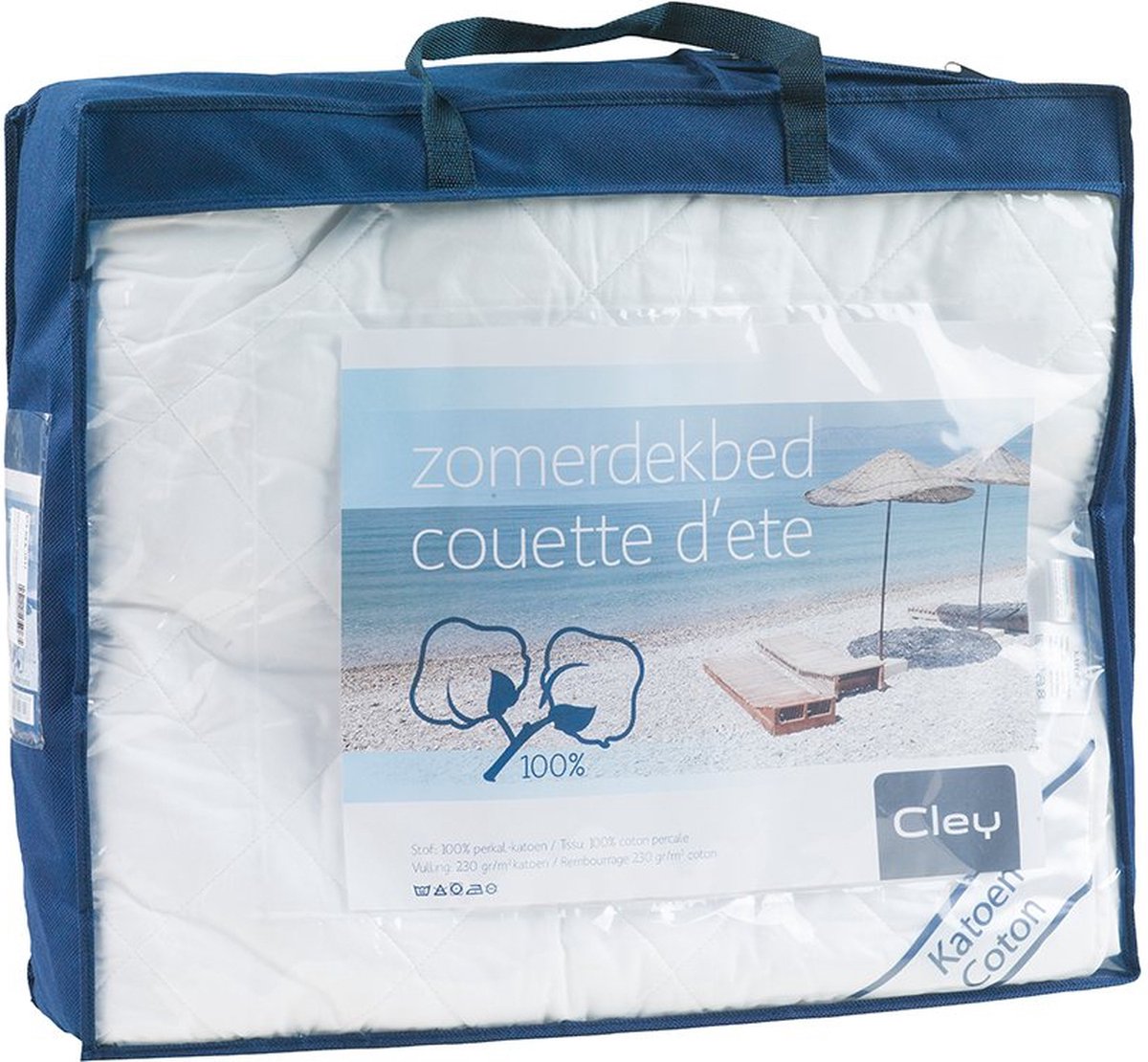 Dekbed zomer katoen - 240x220cm