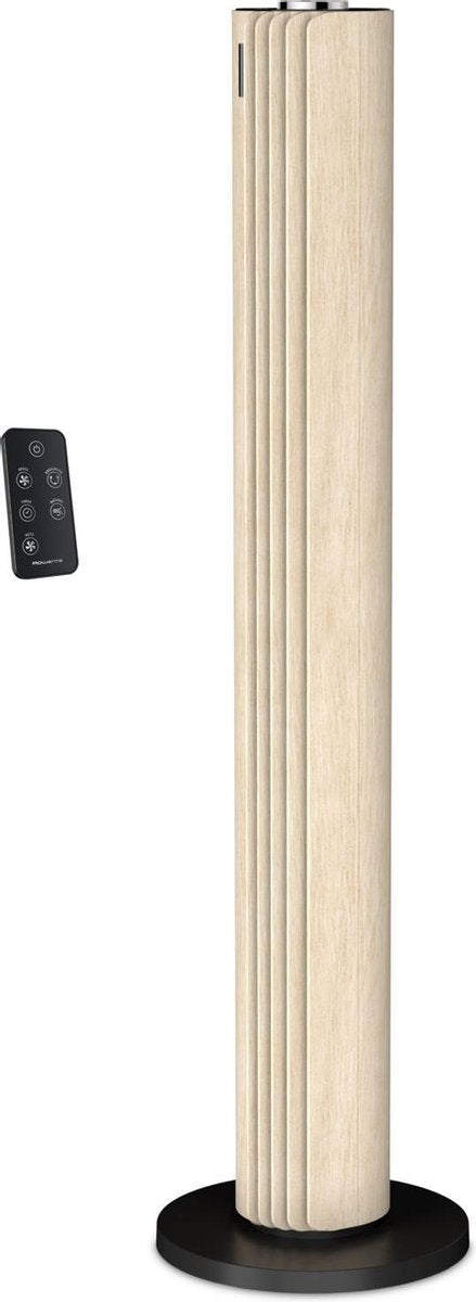 Rowenta Urban Cool torenventilator 86cm VU6770 VU6770 Zwart/hout