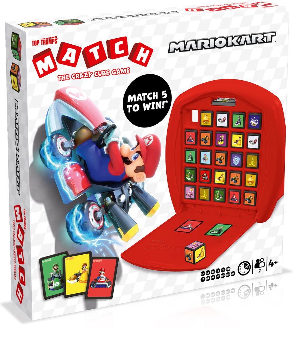 IDENTITY GAMES Match 5 op een rij - Mario Kart