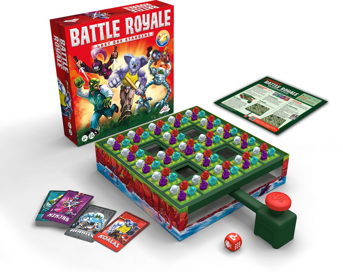 IDENTITY GAMES Batlle Royal Last One Sta nding - vanaf 8 Jaar  minimum 2 spelers