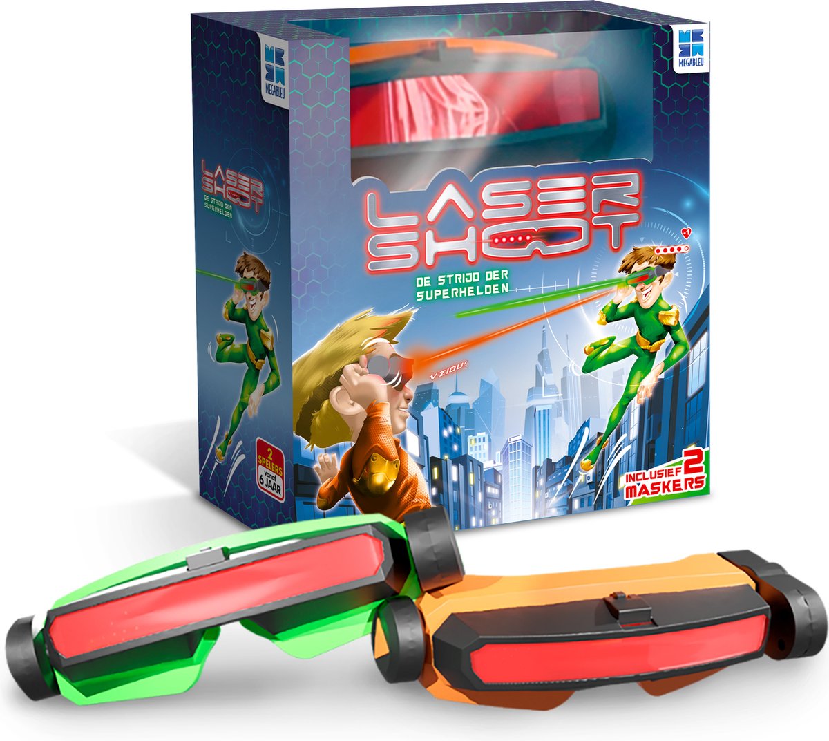 MEGA BLEU Spel - Laser Shoot