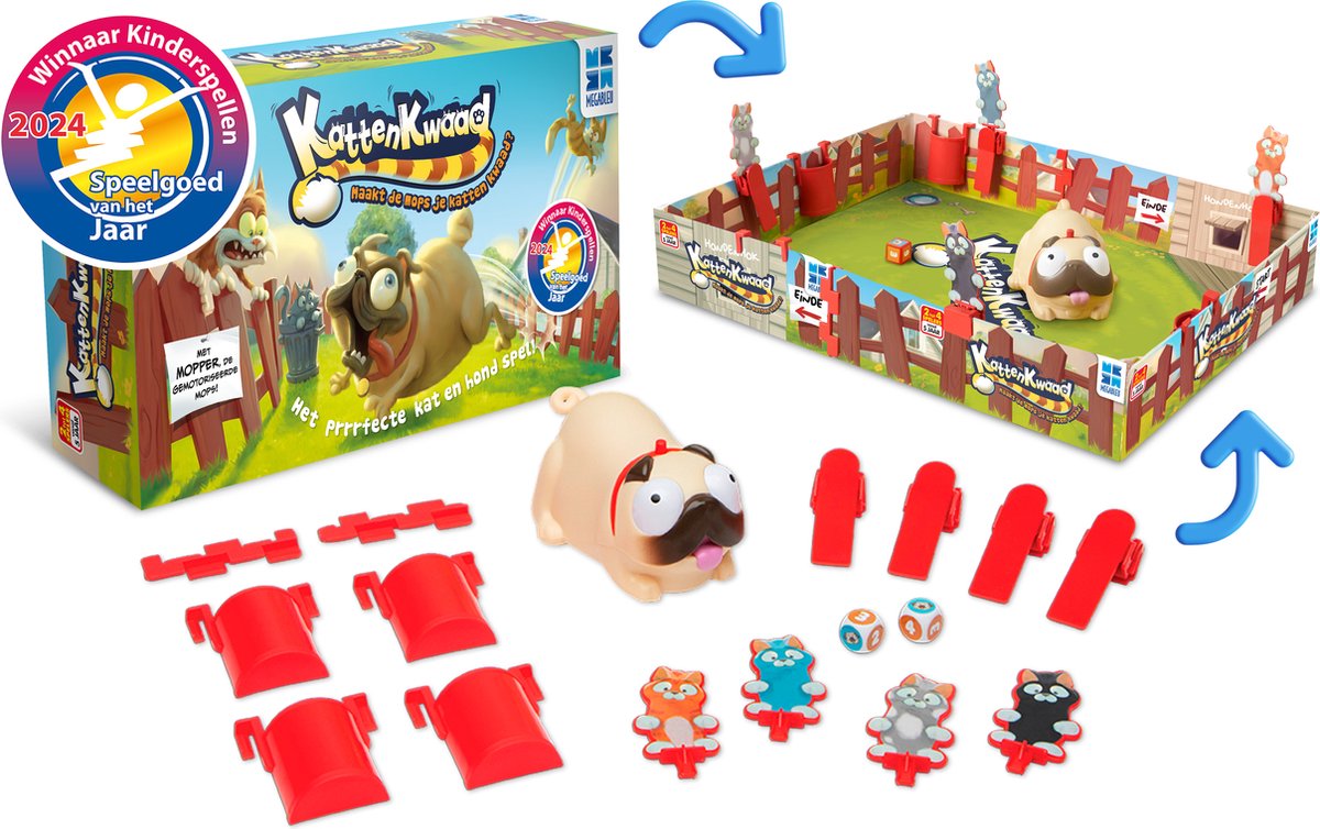 MEGA BLEU Spel - Kattenkwaad