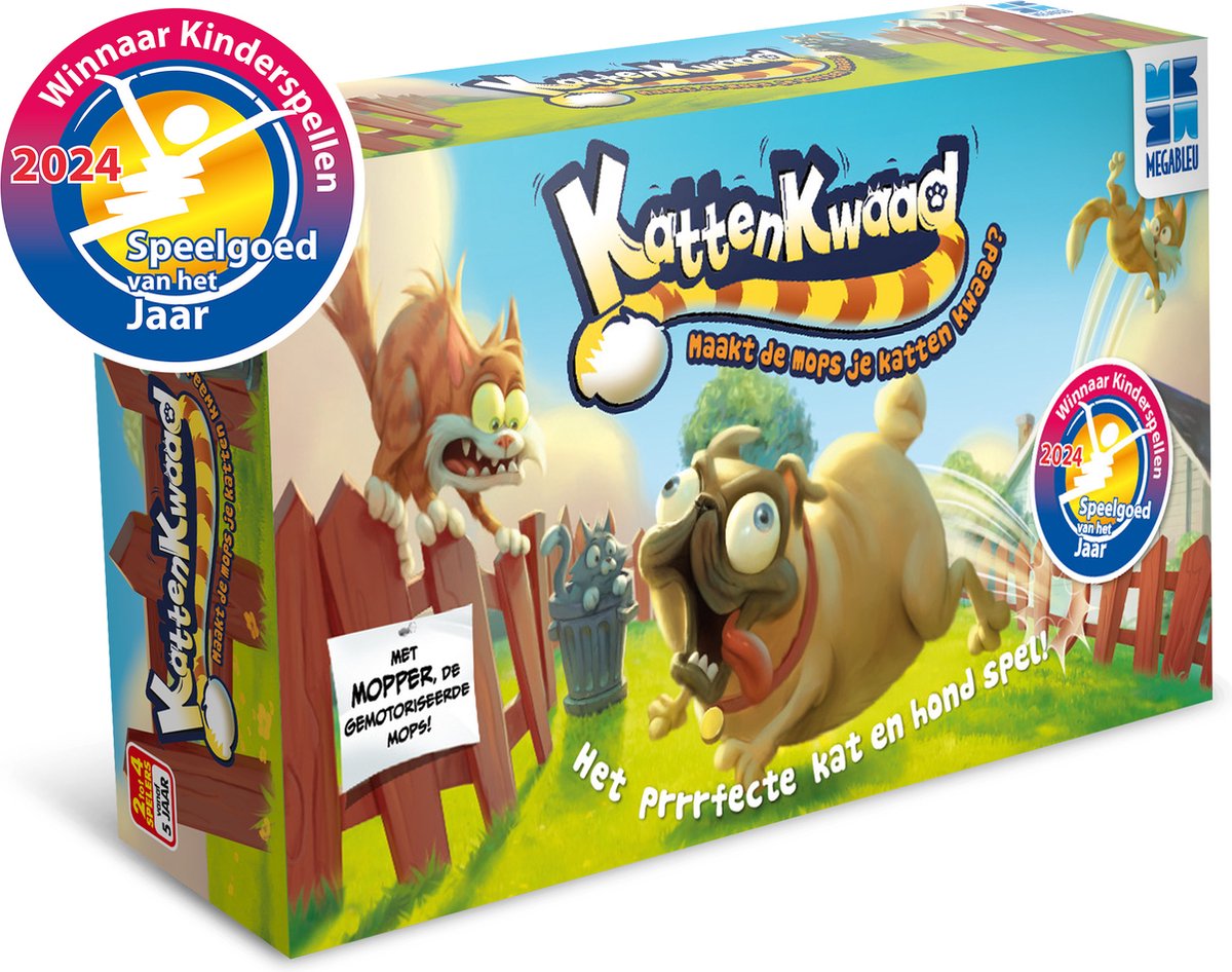 MEGA BLEU Spel - Kattenkwaad