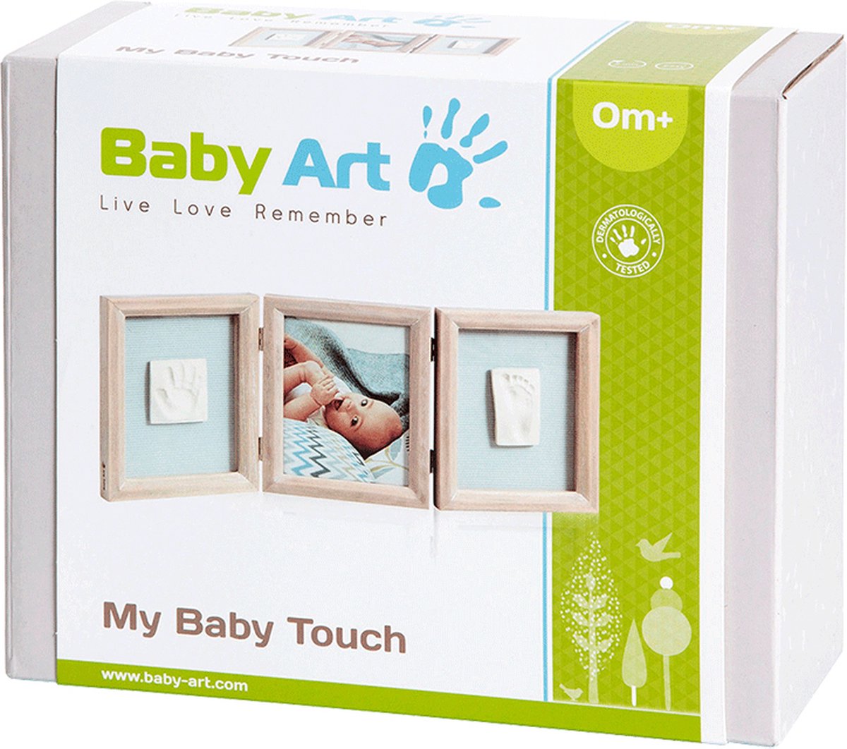 BABY ART - My baby touch - 2 prints - stormy