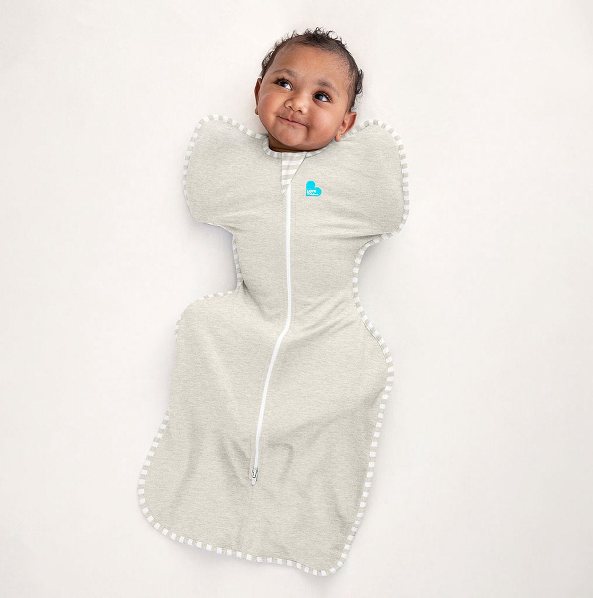 LOVE TO DREAM Inbaker slaapzak fase 1 - M 6/8.5kg - sandollar 1.0 TOG