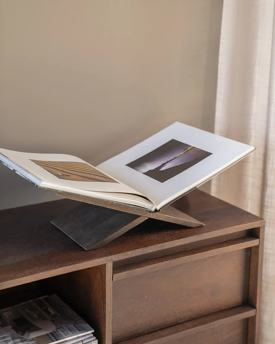 BY BOO Tee boekenstand - bruin