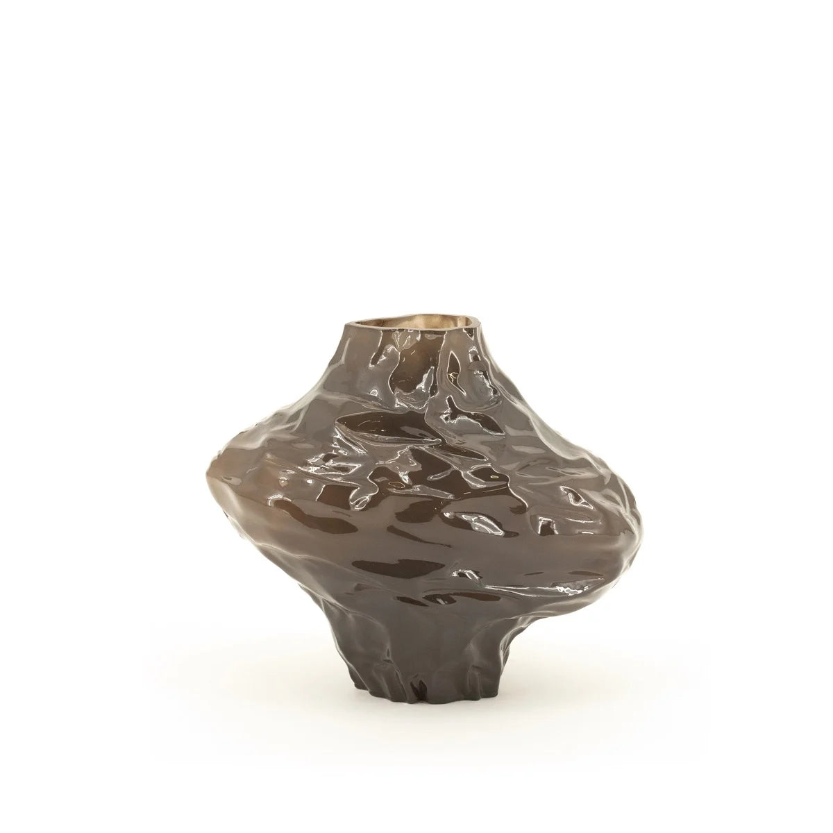 BY BOO Rias vaas - S 26.5x17x22cm - bruin TU UC