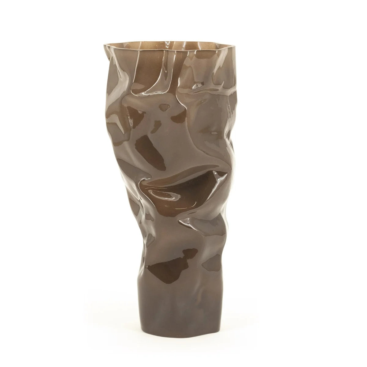 BY BOO Rias vaas - L 19.5x18x38.5cm - bruin TU UC