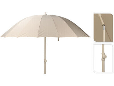 Tuin parasol 220cm - beige