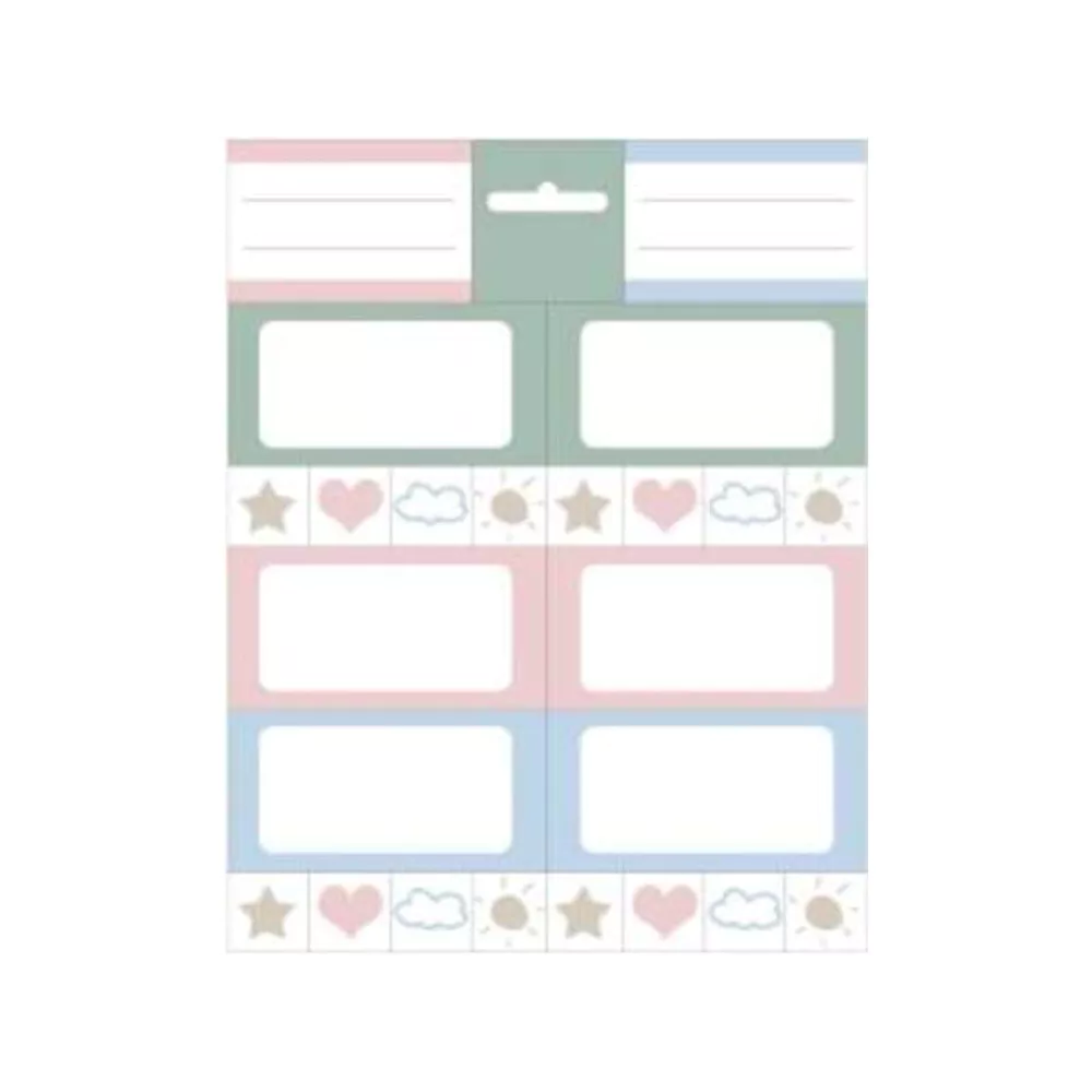 Kleefetiketten summer glow - zelfklevend