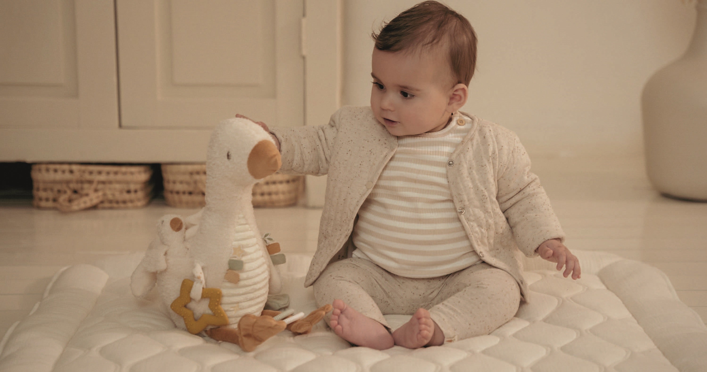 LITTLE DUTCH Little Goose activiteiten- knuffel