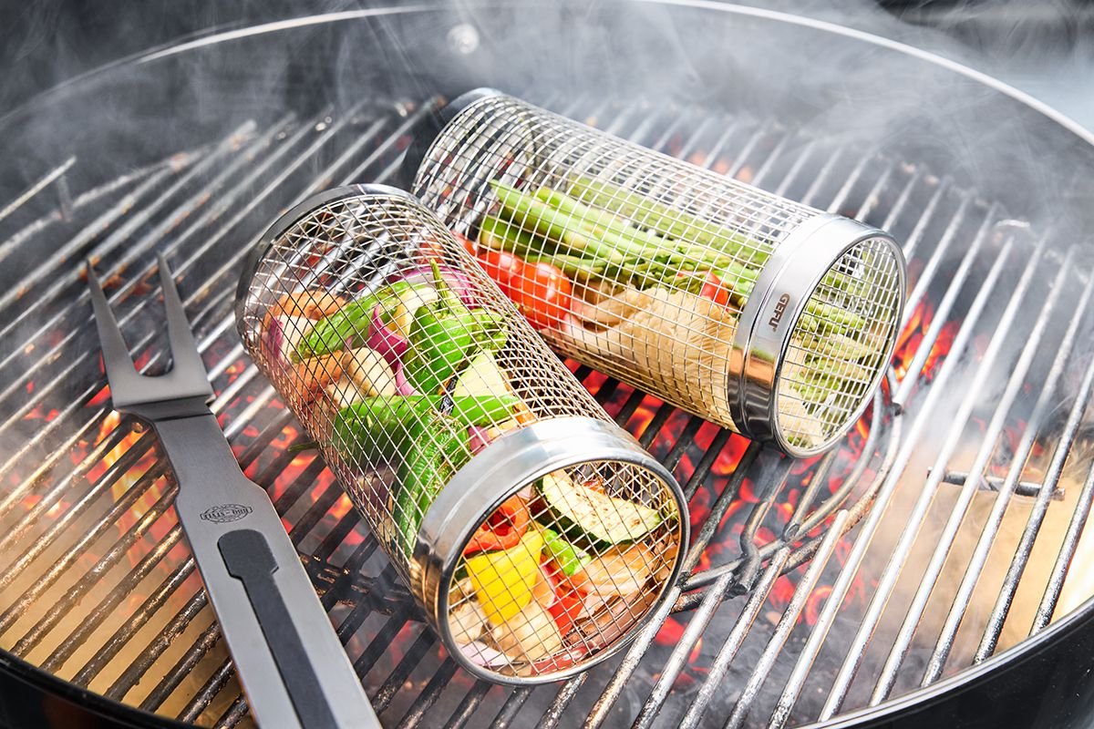 GEFU BBQ rolling grill mand 30cm - LT 04/25