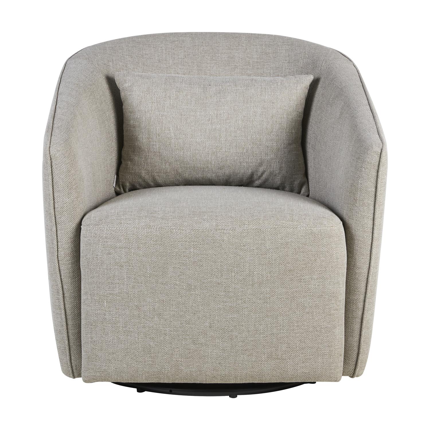 QUAX Gomi swivel & gliding chair - clay