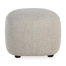 QUAX Gomi swivel & gliding poef - clay