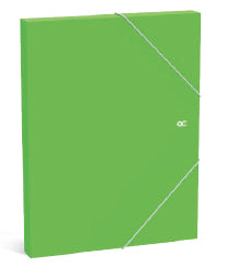 QC PASTEL NEON Documenten box - Neon green