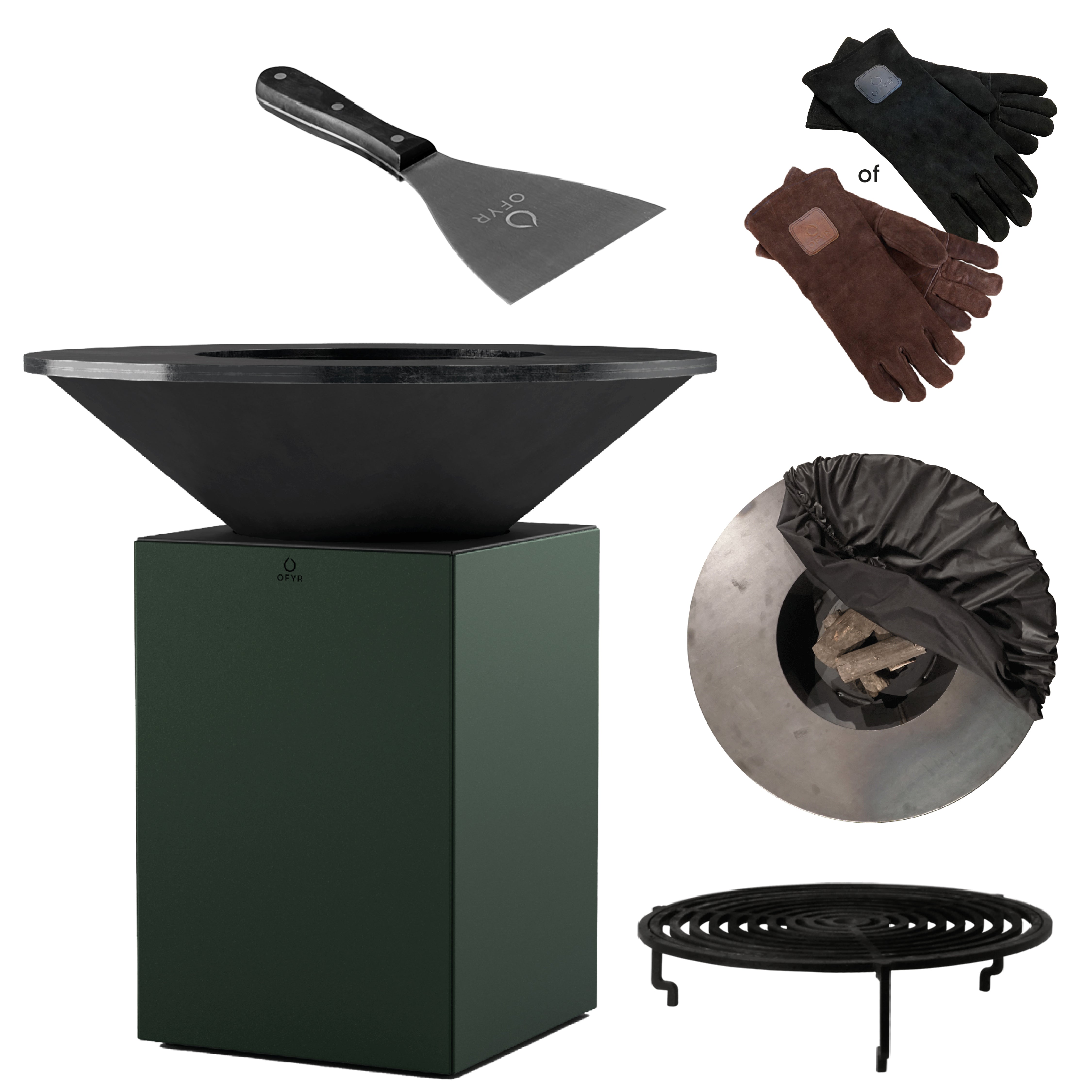 OFYR 100- chrome green- 10th anniversary edition