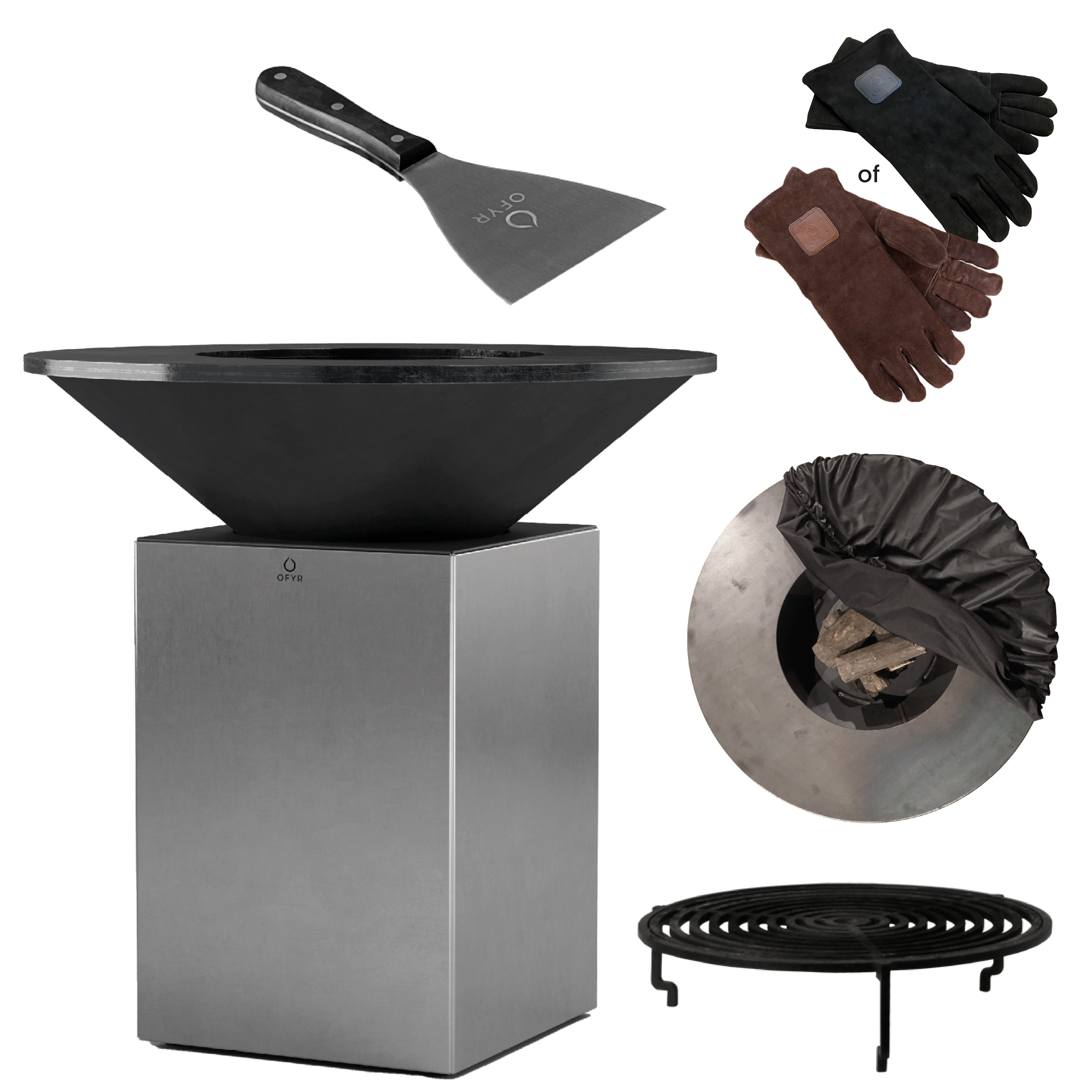 OFYR 100 - brushed stainless steel- 10th anniversary edition