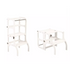 ETTE TETE Step 'n' Sit helper toren - wit