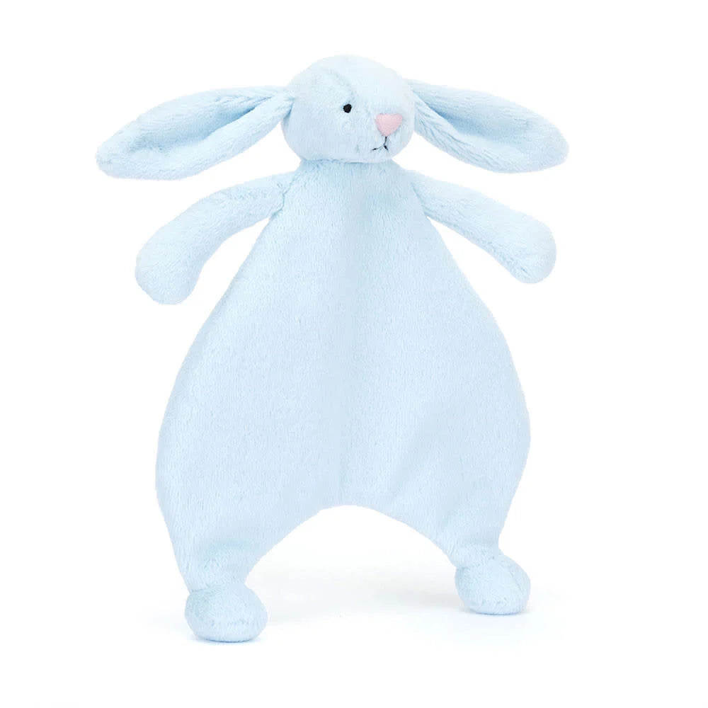 JELLYCAT Bashful Blue Bunny Comforter