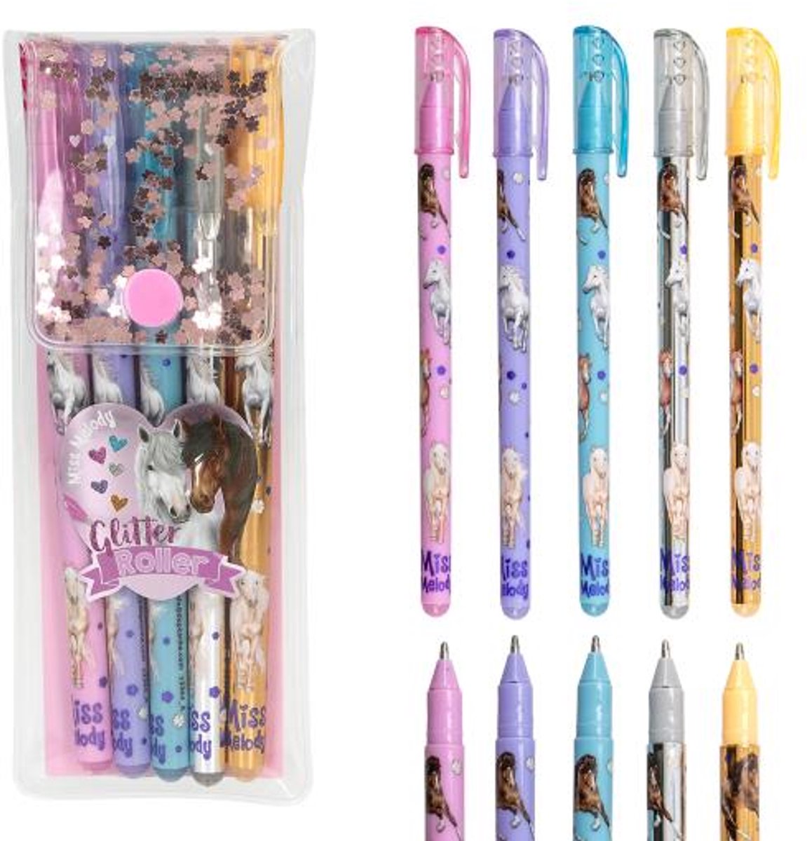 MISS MELODY - Glitter gelpennen
