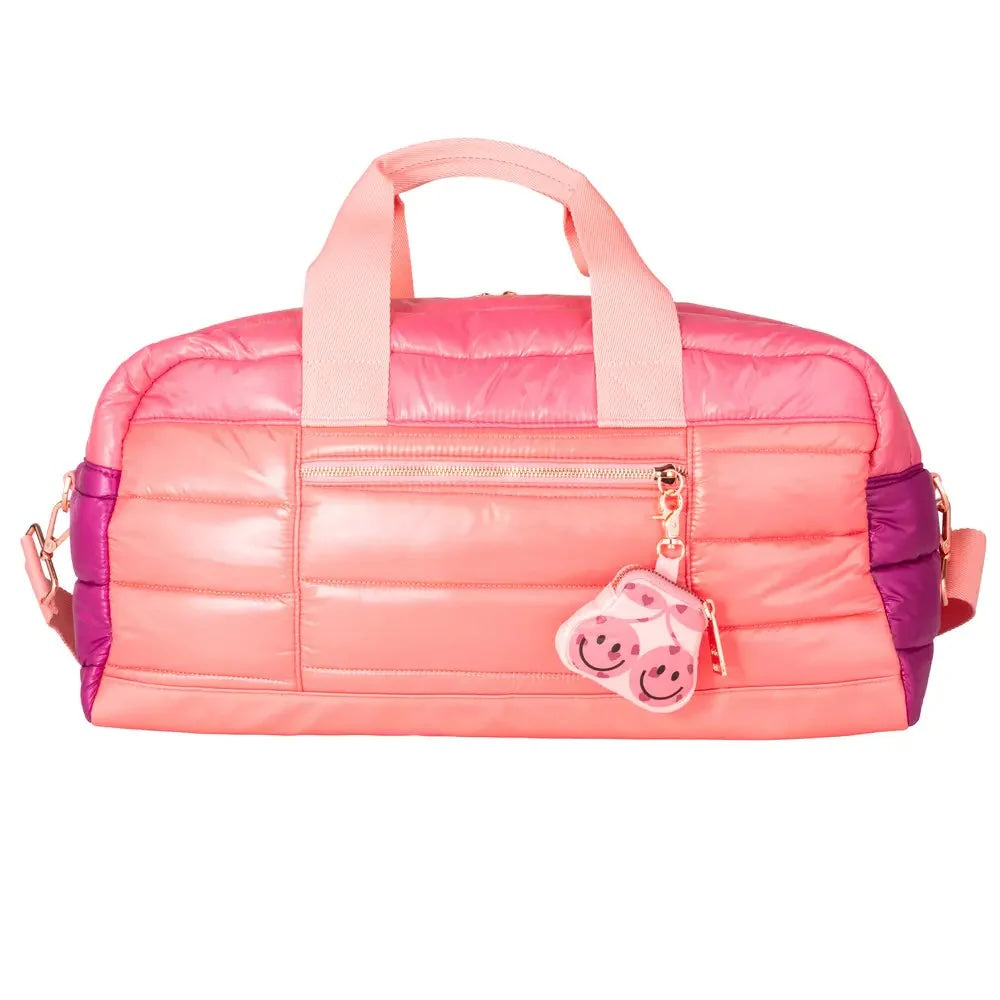 JEUNE PREMIER Caroline weekendtas - Puffer Pink