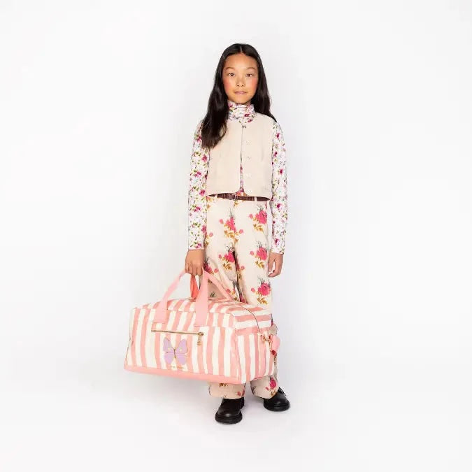 JEUNE PREMIER Caroline weekendtas - Butterfly Stripe