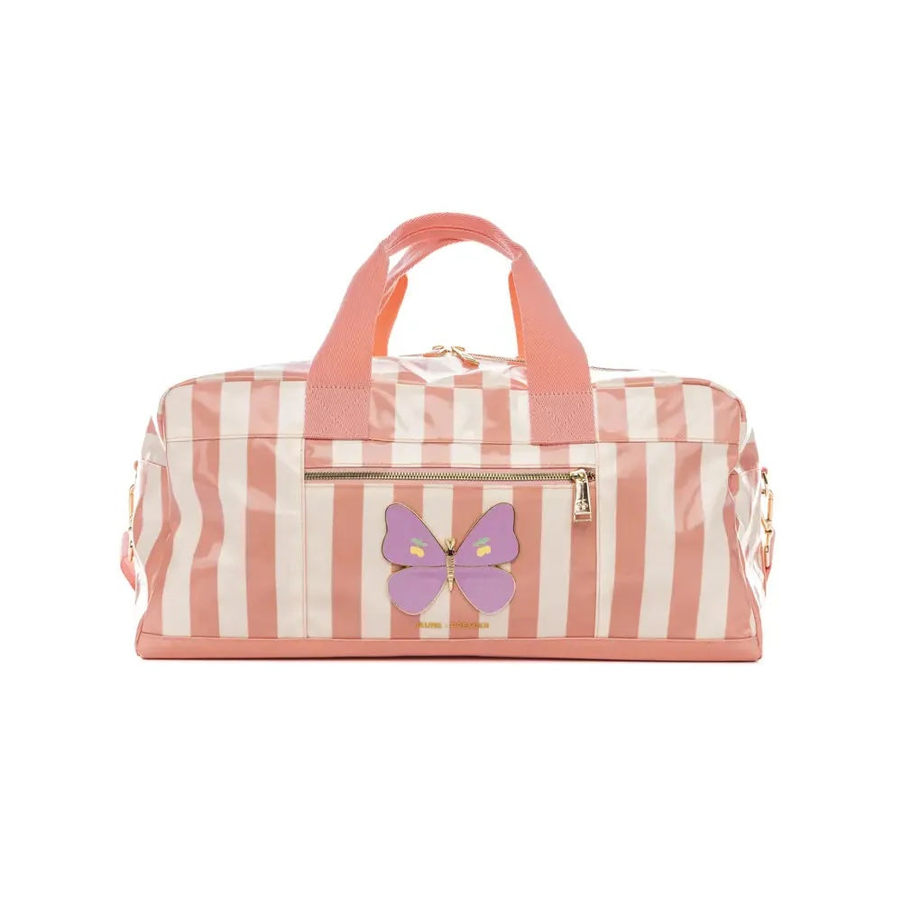 JEUNE PREMIER Caroline weekendtas - Butterfly Stripe