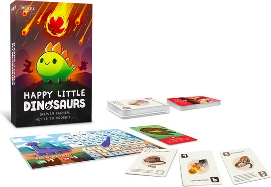 TEETURTLE Kaartspel - Happy little dinosaurs